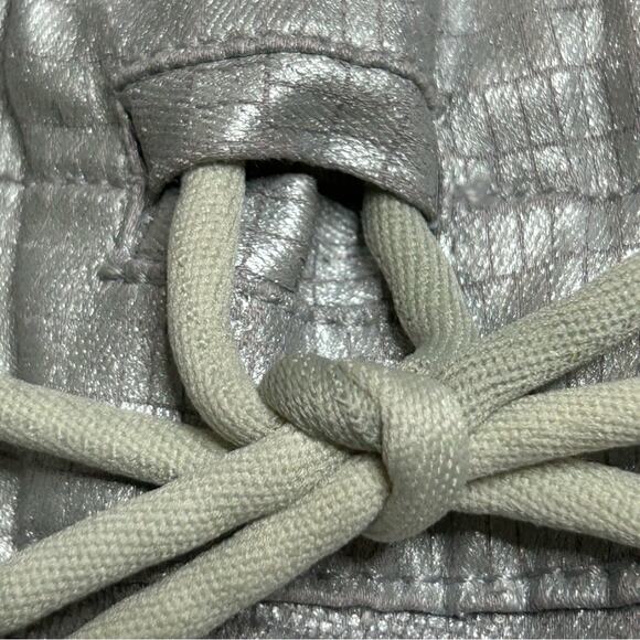 Bevy Flog Shely Silver Grey Snake Python Print Pants 27 - Picture 10 of 10